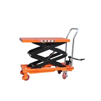 Plataforma elevadora PTS500 500kg 300kg Capacidad de carga Mesas elevadoras de tijera Elevación 2M Venta caliente para almacén