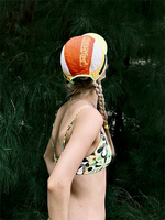 Huiveringwekkende Retro-Stijl Gebogen Rand Zonwering Buitensport Zonwerende Waterafstotende Anti-Drop Baseballpet Surfcap