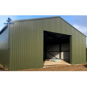 Low Cost New Design Industrial And Commercial Prefab Build Metal Gable Frame Building Warehouse Steel Structure Warehouse