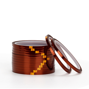 Cinta de película de poliimida para manualidades DIY de Xingyan, cinta térmica <span class=keywords><strong>Goldfinger</strong></span> resistente al calor con adhesivo de fusión en caliente para prensa de calor por sublimación - Product Image 3