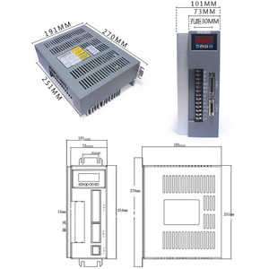 Motor Trifásico de CA bibo 1500 RPM 7.5KW 380V 48N.M 180ST-M48015 con Controlador para Fresado - Product Image 3
