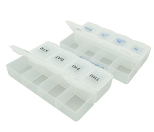 Dustproof 8 Grid Food Grade Medicine <b>Box</b> Portable Tablet <b>Storage</b> Container for Outdoor <b>Camping</b> Emergency Health Care Kits Custom - Product Image 4