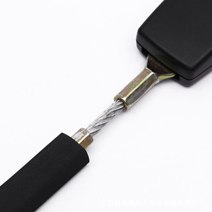 Extensor de Cinturón de Seguridad para Auto Jxbsd, 45 cm, Acero y Poliéster, Hebilla Encajable, para Personas de Talla Grande - Product Image 3