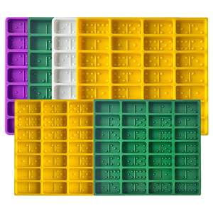 R-013 Moule en silicone pour dominos, Pai Gow, jeux <span class=keywords><strong>de</strong></span> table, échecs, résine époxy, pâtisserie et bijoux - Product Image 5