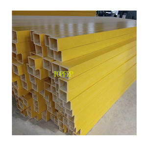 ガラス繊維手すりポストGrpラウンドポールグラスファイバーフェンスチューブ - Product Image 1