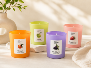 Valentine's Day Soy Wax Lavender Aromatherapy Glass Jar <b>Candles</b> for Women & Men-<b>Long</b> Burning Handmade Modern Home Fragrance - Product Image 6