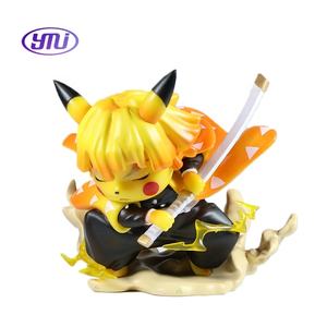 アクションフィギュア悪魔スレイヤーアガツマゼニツCosピカチュウアニメPVCモデルおもちゃ - Product Image 4