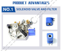 Auto Lpg Engine Direct Injection Reducer AT09 Direct Injection Reducer for Motorcycle Kit Gas Gnv