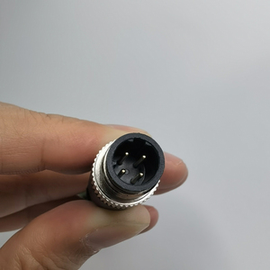 Connettore M12 4 Pin D codice maschio ad alta flessibilità a doppia schermatura IP67 impermeabile RJ45 industriale Profinet cavo <span class=keywords><strong>Ethernet</strong></span> - Product Image 4