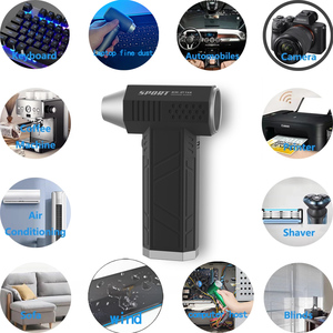 Crossgun 120000Rpm Mạnh Mẽ Mini Máy Bay Phản Lực Turbo Máy Sấy Quạt Nén Kim Loại Xách Tay Không Dây Máy Tính Bàn Phím Cleaner Cho Xe Khô - Product Image 6