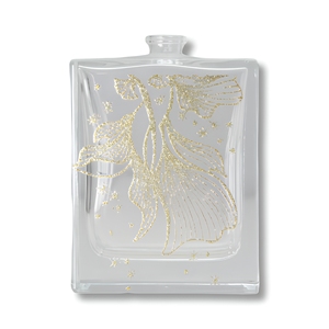 Parfum cosmétique en forme de coeur de conception professionnelle d'usine bouteille en verre de parfum vide de 45 ml pour l'emballage élégant de parfum - Product Image 2