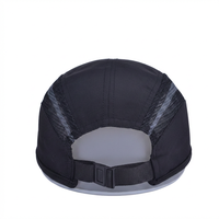 Casquette de baseball snapback 5 panneaux unie style européen et américain, motif nœuds imprimé par transfert thermique, en tissu Taslan, casquette de camping tendance
