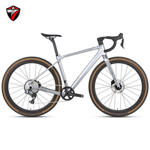 Vélo de gravier Gravel X 700c, vélo de <span class=keywords><strong>route</strong></span> en <span class=keywords><strong>carbone</strong></span>, 12 vitesses, freins à disque hydrauliques, roues en alliage d'aluminium, <span class=keywords><strong>cadre</strong></span> rigide - Product Image 1