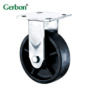 6 \ "Lenk rollen Hochtemperatur-Hoch leistungs nylon & Stahl 4 \" 5 \ "6 \" 8 \ "Platten rollen mit Bremse OEM anpassbar - Product Image 3