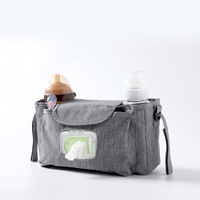 Personnalisable Portable Nylon Couches Poussette Organisateur Sac Grand Multifonction Étanche Bébé Nappy Caddy Panier Maman