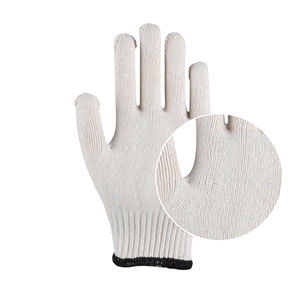 Guantes Blancos de punto de algodón - Product Image 2