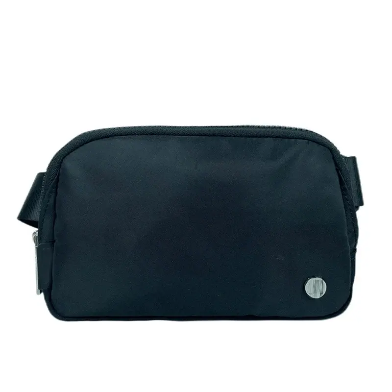 LULU dupe lululemone noir 1l crossbody Belt Bag partout grand 2l Fanny Pack Waterproof navy Waist Bag Men's Chest Bag