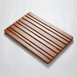 <span class=keywords><strong>Tapis</strong></span> de sol à lattes en bambou-<span class=keywords><strong>Tapis</strong></span> de salle de bain résistant à l'eau avec design antidérapant, <span class=keywords><strong>tapis</strong></span> de douche en <span class=keywords><strong>bois</strong></span> naturel pour zones humides - Product Image 2