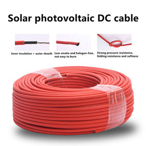 Cable Solar Fotovoltaico Industrial de 100M <span class=keywords><strong>EN50618</strong></span> H1Z2Z2-K, CC 1500V, Unipolar, 2.5mm, 4mm, 6mm, 10mm, Cobre Estañado, XLPE, IP67, para Extensión - Product Image 2