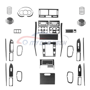 Pegatinas de Fibra de Carbono para el Panel de la Consola Central, el Tablero, la Palanca de Cambios y la Ventilación del Suzuki <span class=keywords><strong>Grand</strong></span> <span class=keywords><strong>Vitara</strong></span> 2006-2013 - Product Image 2