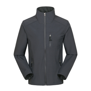 New Softshell Jacket Custom Design Winter <strong>Work</strong> Wear Men's Windproof Waterproof <strong>Fleece</strong> Lined Zip up Soft Shell Jacket - Product Image 1