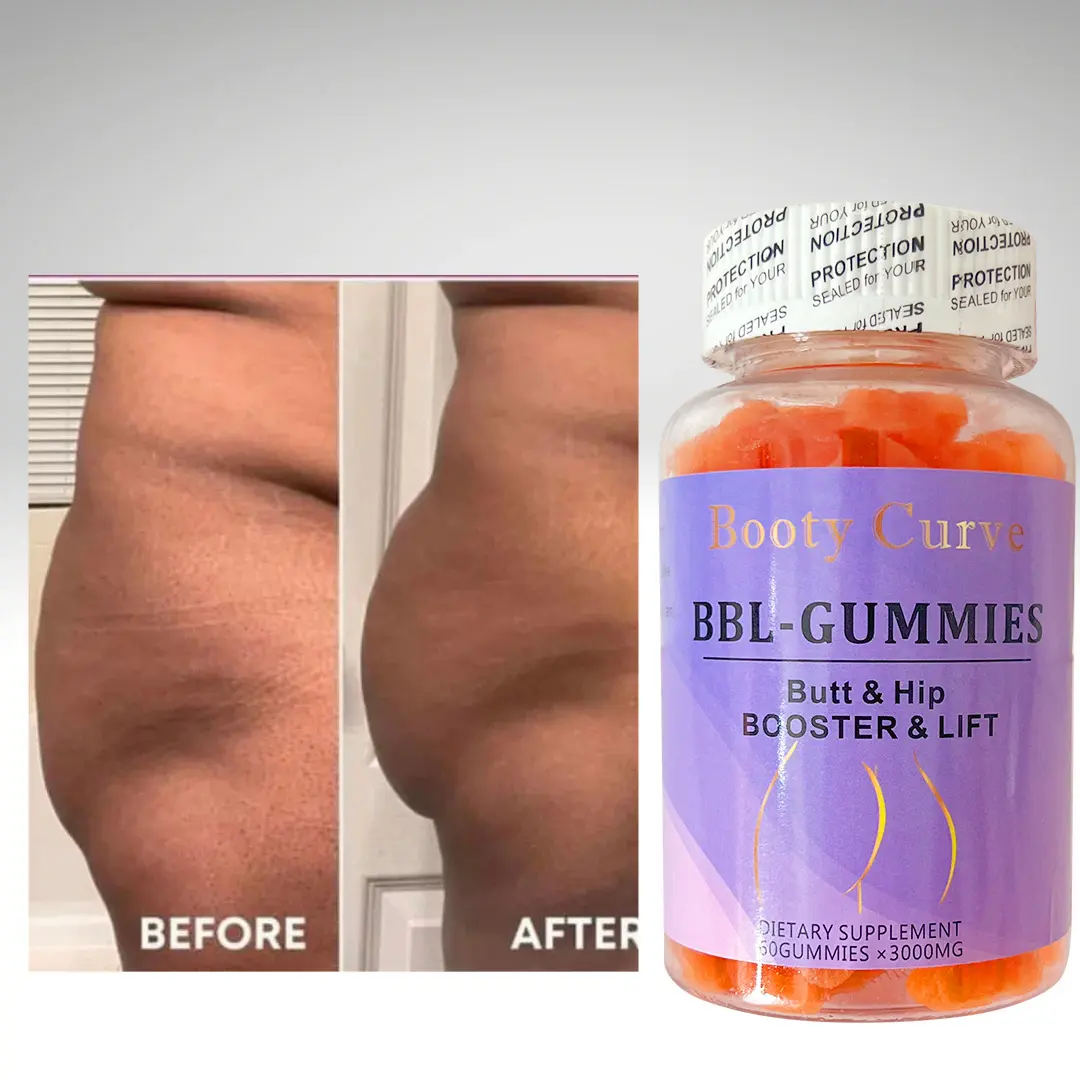 Booty Curve BBL Gummies Maca Pills Butt Enhancement Gummies Hip And Big Butt Enlargement Gummies For Butt And Hip Enlargement