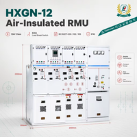 HXGN-12 11kV 12kV Unité de commutation annulaire métallique isolée à l'air (RMU) de type SF6