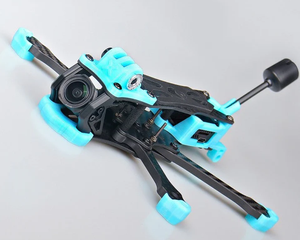 Foxeer 3.5/4 Inch Frame Carbon Fiber 5mm Arm Thickness <b>Drone</b> Frame Kit for RC <b>Racing</b> <b>Drone</b> - Product Image 4