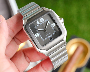 Orologio Meccanico di Lusso da Uomo Stile Sportivo con Cinturino in Acciaio Inossidabile, Cassa Quadrata e Quadrante a Lancette - Product Image 5