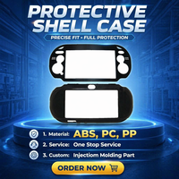 Boîtier composite en plastique moulé par injection de précision, coque de protection personnalisée, pièces de rechange pour joueurs de jeux, service tout-en-un