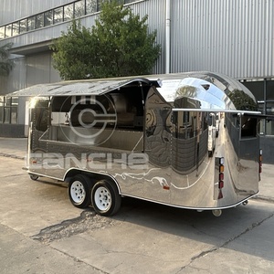 Camion de restauration Petite rue mobile Boulangerie Fast Food Remorque Vente Pizza Hot Dog Burger Chariot - Product Image 1