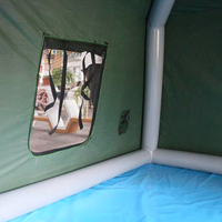 WINSUN 3x3 tienda de campaña inflable duradera para la venta tienda de refugio inflable tiendas portátiles para acampar al aire libre emergencia