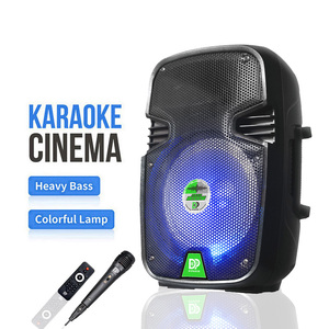 Altoparlante <span class=keywords><strong>Bluetooth</strong></span> <span class=keywords><strong>Portatile</strong></span> DP-931 da 8 Pollici con Connessione <span class=keywords><strong>Bluetooth</strong></span>/USB/MIC per Telefoni Cellulari e Lettori Audio, Comunicazione AUX - Product Image 1