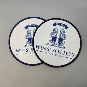 Patchs tissés de luxe pour t-shirts, étiquettes RFID, casquettes de camionneur, sweats à capuche, avec logo personnalisé, couleur intégrale, thermocollants, pour sacs de golf - Product Image 2