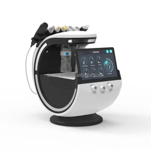 Pistola de Pulverización Ultrasónica 7 <span class=keywords><strong>en</strong></span> 1 con Analizador de Piel, Hidro-Oxígeno, Microdermoabrasión, Máquina Facial HydraSkin - Product Image 2