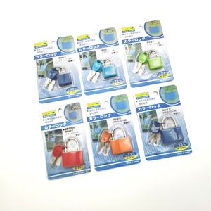 Samhoo Ventes directes Manille en fer antivol 3 clés Clé principale de sécurité <span class=keywords><strong>Cadenas</strong></span> en fer laminé Personnalisation Ensemble de coques colorées - Product Image 5