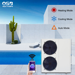 <span class=keywords><strong>Chauffe</strong></span>-<span class=keywords><strong>eau</strong></span> de piscine à onduleur DC en acier inoxydable, refroidisseur de piscine, protection contre la surchauffe, affichage LED, alimentation solaire/électrique - Product Image 1