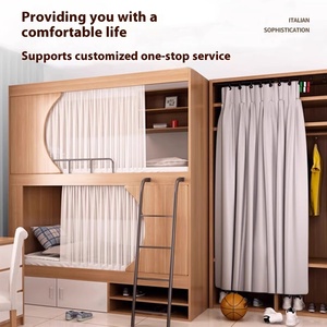 Letto a Castello in Legno dal Design Moderno per Ostelli, Appartamenti, Studenti, Sale Giochi, Dormitori Scolastici e Hotel - Product Image 2