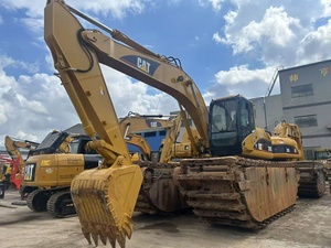 Giappone fatto originale bruco 320CL escavatore anfibio in buone condizioni zona umida escavatore barca Cat 320C per la vendita - Product Image 5