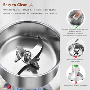 Macinatrice per pepe al peperoncino in acciaio inossidabile 1500g di capacità in fabbrica vendita direttamente - Product Image 3