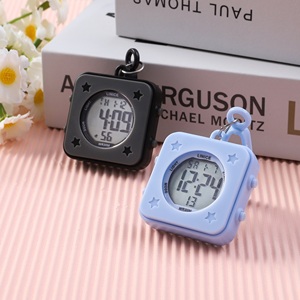 Minuteur de cuisine numérique LCD lumineux étanche, créatif et mignon, avec fonction d'<span class=keywords><strong>alarme</strong></span>, montre et <span class=keywords><strong>chronomètre</strong></span>, pour enfants, porte-clés et sacs - Product Image 6