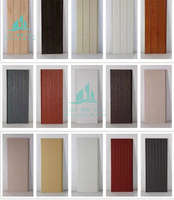 Panneau sandwich isolé en EPS pour décoration murale extérieure en aluminium sculpté PU de 16/20/25 mm pour maison préfabriquée hôtel