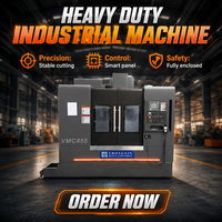 Centre d'usinage vertical CNC automatique haute précision 5 axes VMC855, commande FANUC BT40 pour l'usinage de pièces