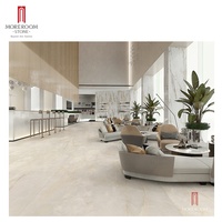Dalle de carrelage en porcelaine 1600x3200 12mm Modern ACCENTS, texture marbre, antibactérienne, ignifuge, isolation thermique, pour murs intérieurs