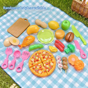 Set Mainan Potong Buah dan Sayur Vsuch <span class=keywords><strong>Kids</strong></span> Pretend Play, Simulasi Dapur, Mainan Makanan untuk Balita, Permainan Peran Edukatif Dini - Product Image 5