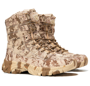 Botas Tácticas DF 1607 AS33 para Caza en África, Terreno Boscoso, Desierto, Color Verde Caqui, Tallas Grandes 39-47 para Hombre - Product Image 3