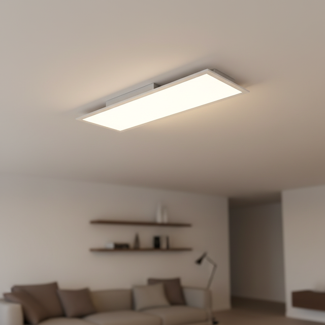 40W LED Skylights Modern Aluminum Body SMD2835 Light Ceiling Panels Home Office IP40 Rated 6000K Daylight High Brightness