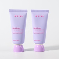 Tubes cosmétiques de luxe personnalisés avec rapports de matériaux, emballage de tubes pour lotion de soin, bouchon en plastique, tube de crème pour les mains au toucher doux