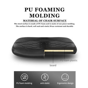 Silla de laboratorio de espuma de PU antiestática ESD con respaldo sin polvo Características de rotación de elevación para Taller y Escuela/laboratorio J39 - Product Image 5