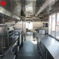 Tout nouveau magasin camping-car Mini caravane remorque voyage cheval camion de nourriture avec cuisine complète chariot à café